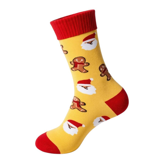 Father Christmas and Ginger breadman design By Lucky Pair