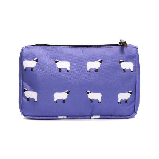 Printed Canvas Make up bag