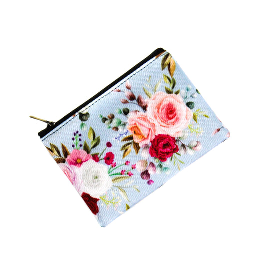 Printed Canvas Coin Purse