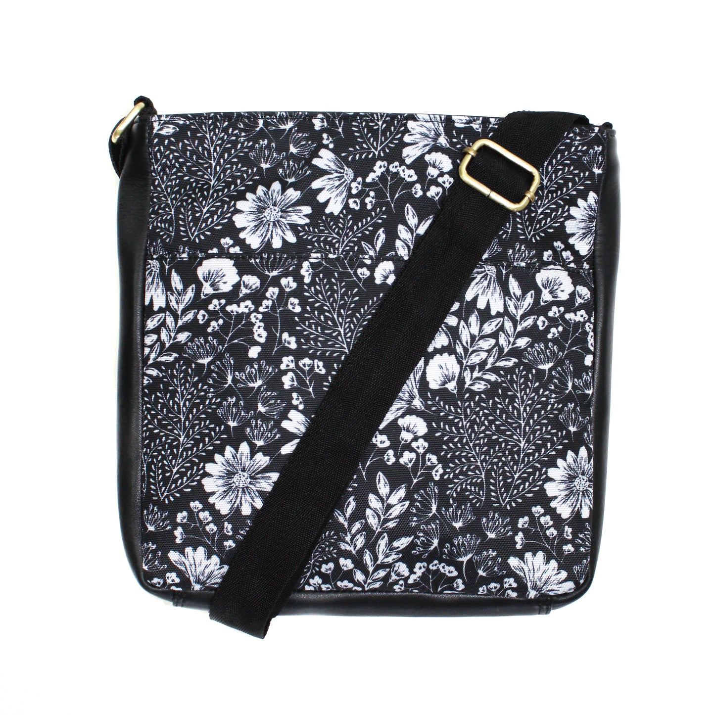 Printed Canvas Crossbody bag