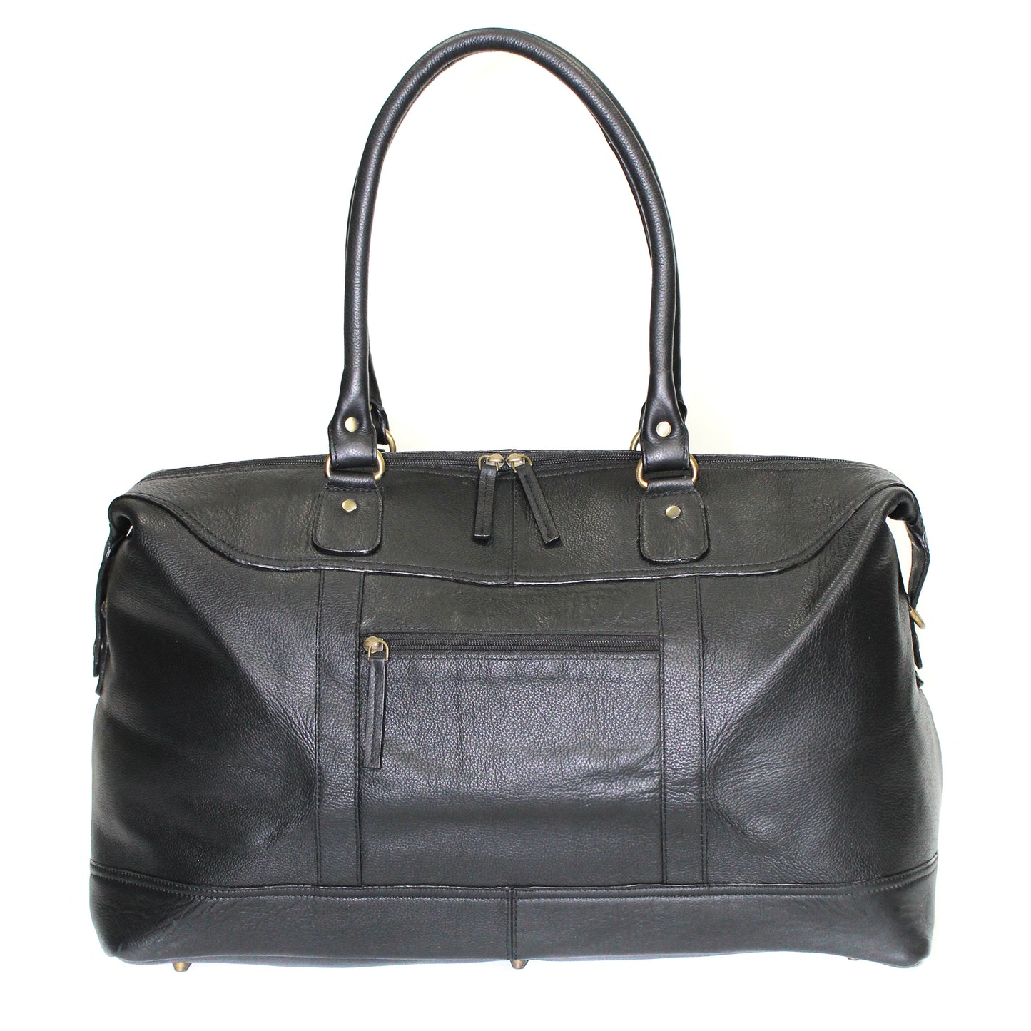 Travel Holdall Bag Weekender Overnighter Leather Tweed