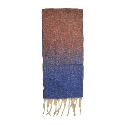 Women’s Two-Tone Blue & Pink Winter Scarf – Hazel & Pip
