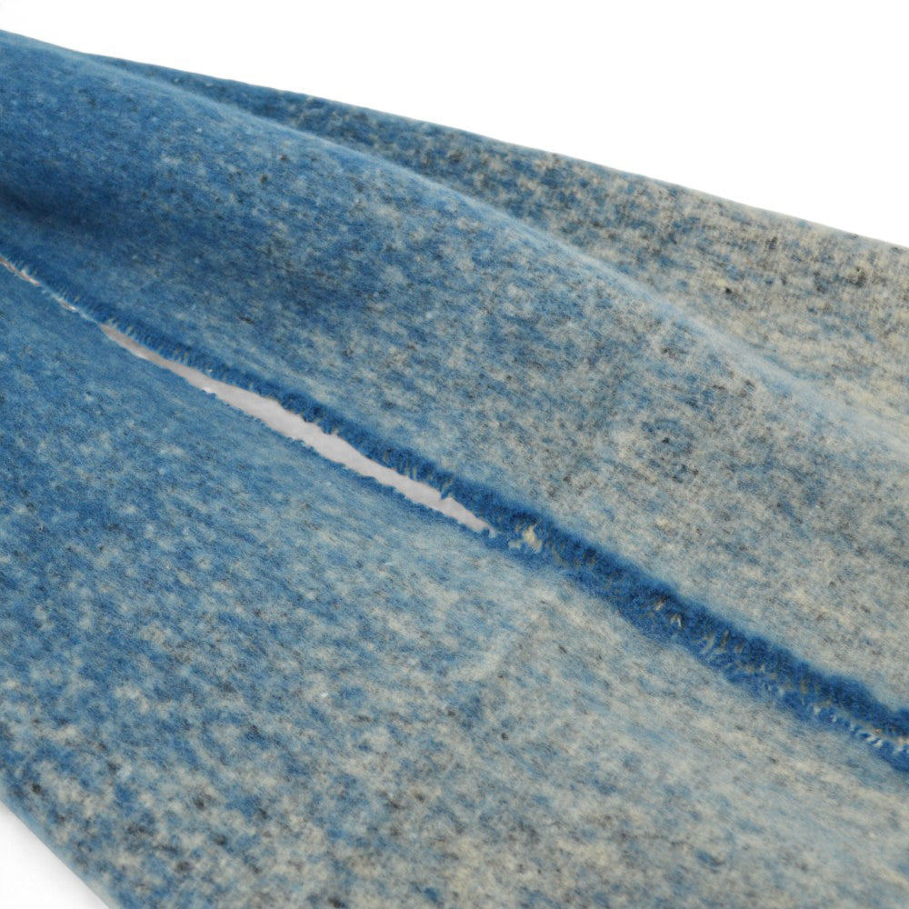 Women’s Two-Tone Soft Blue & Grey Winter Scarf – Hazel & Pip