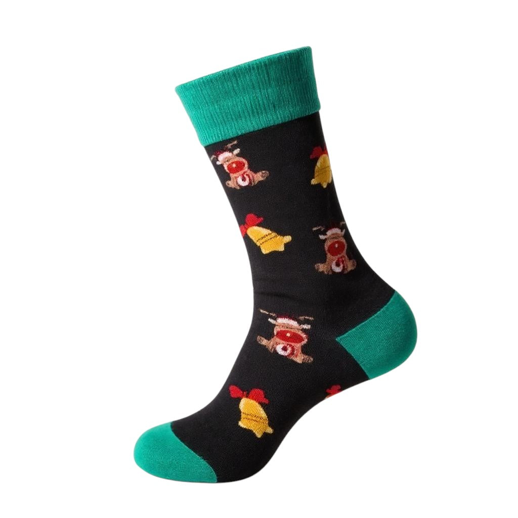 Reindeer and Festive bell design By Lucky Pair
