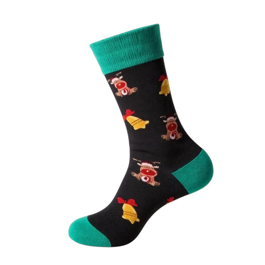 Reindeer and Festive bell design By Lucky Pair