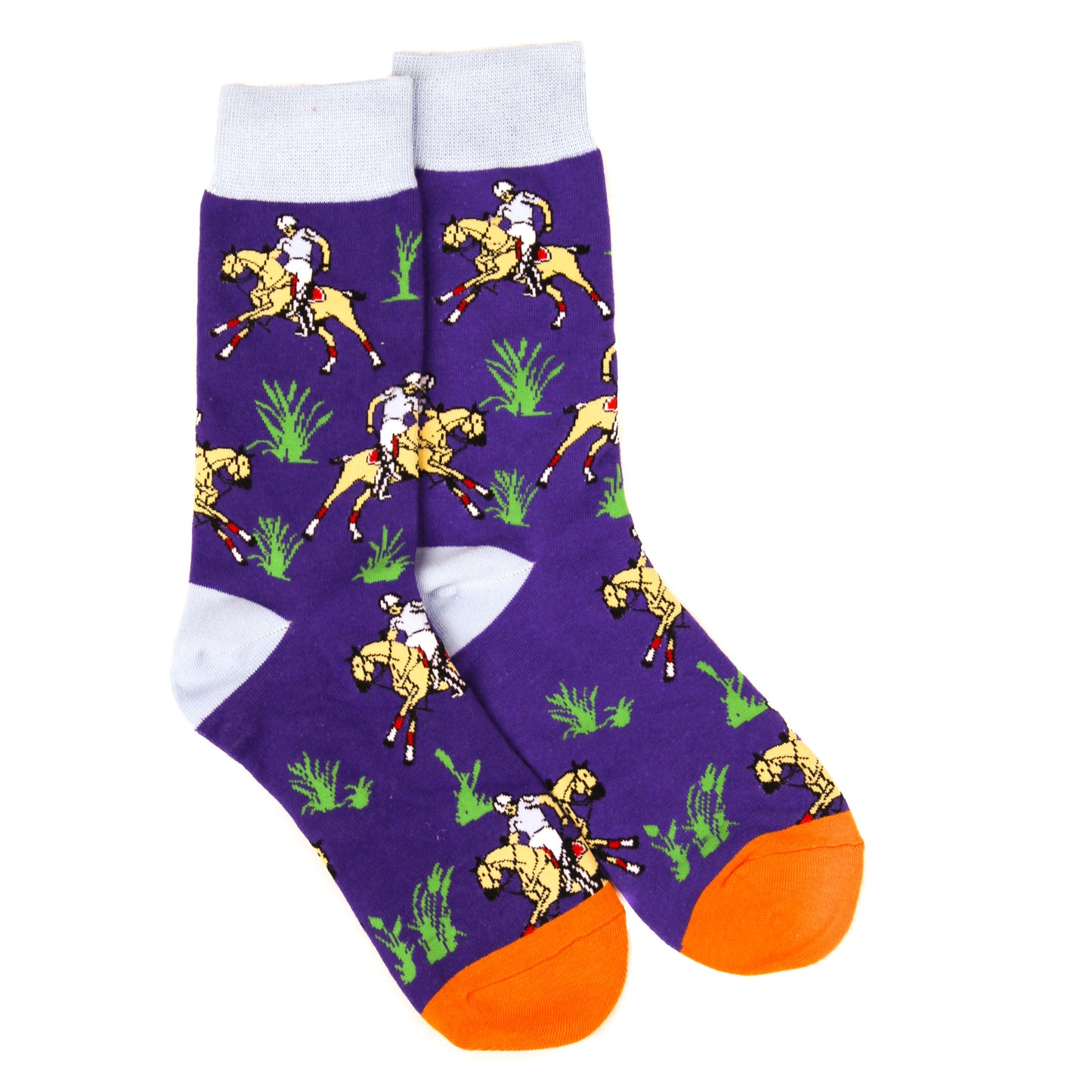 Horse and jockey design by Lucky Pair