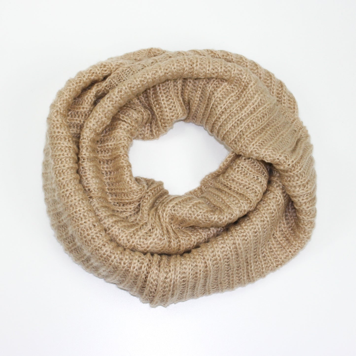 Virginia knitted infinity scarf