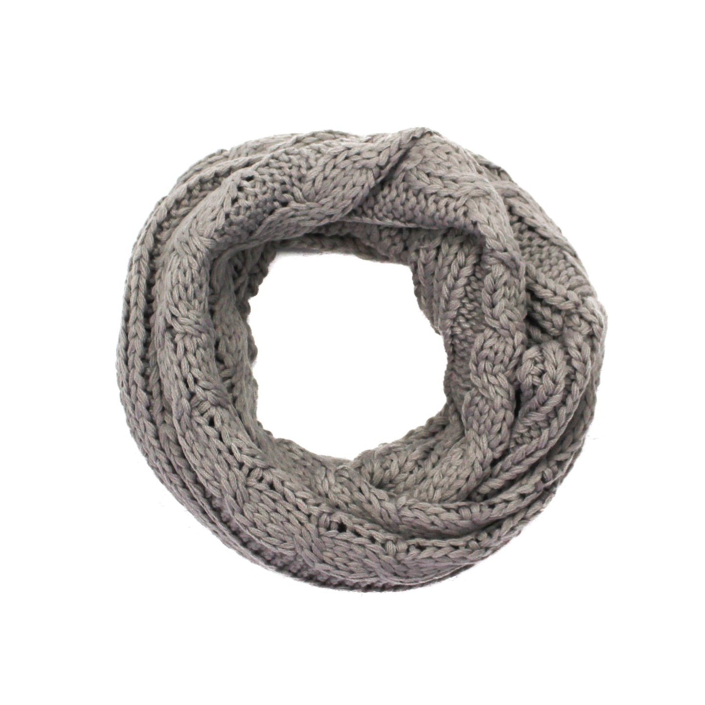 Neave knitted infinity scarf