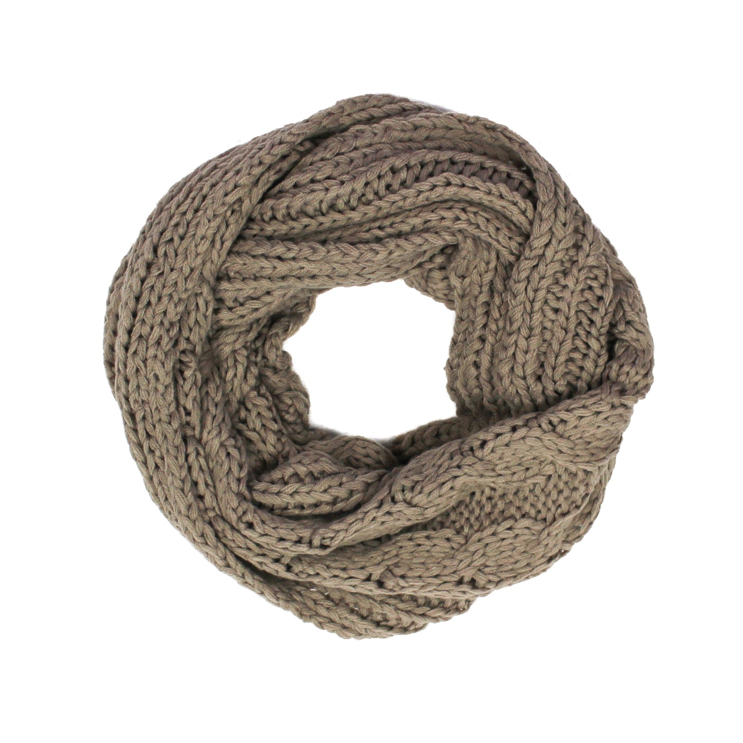 Neave knitted infinity scarf