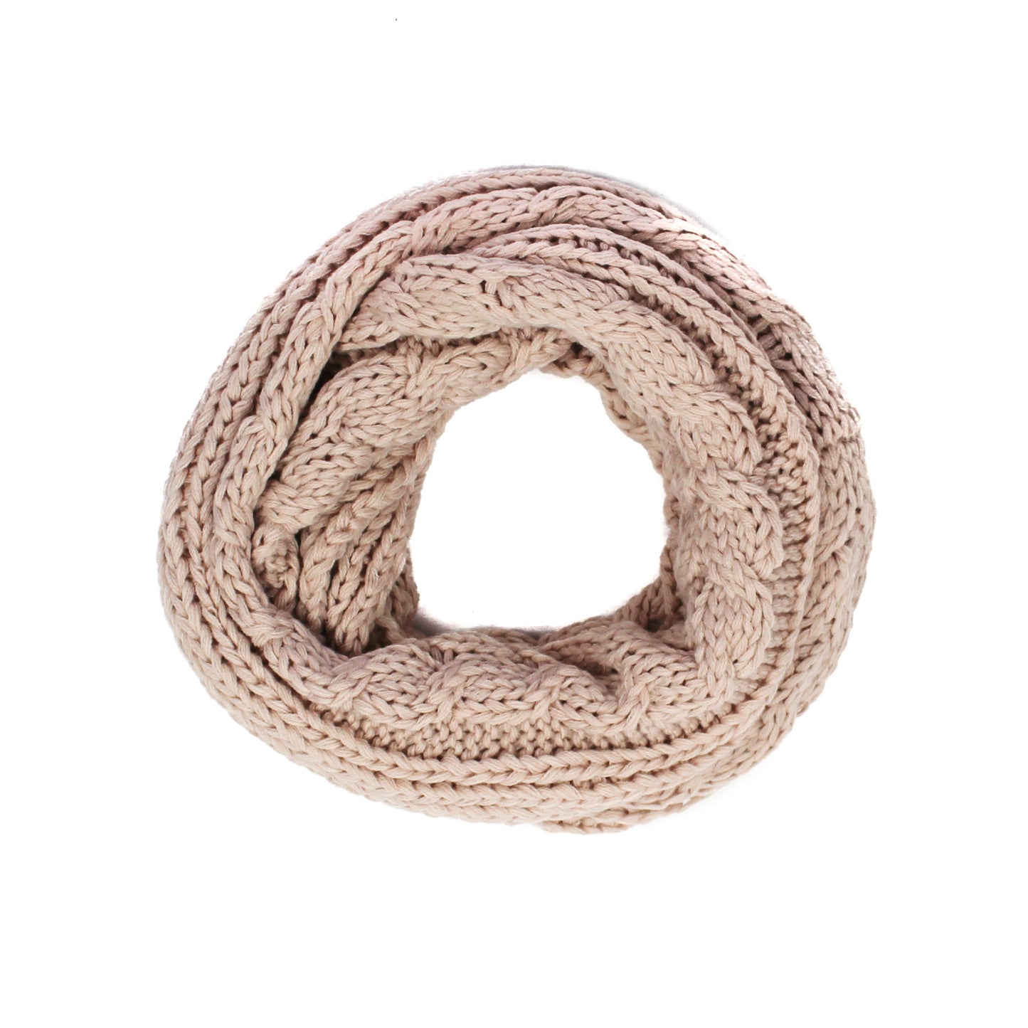 Neave knitted infinity scarf