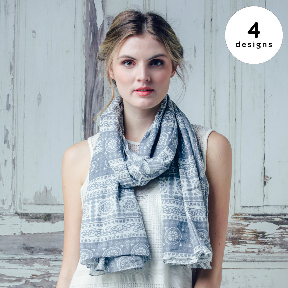 Eco Organic Cotton Scarf